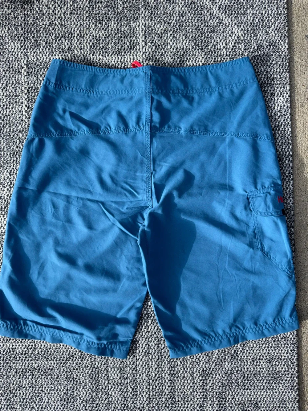 NEW Hurley “One & Only” Men's Blue & Hot Pink Board Shorts - 30 x 22